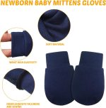 12 Pairs Newborn Baby Mittens Infant Toddler Gloves No Scratch Mittens Gloves for 0-6 Months Baby Boys Girls - Image 2
